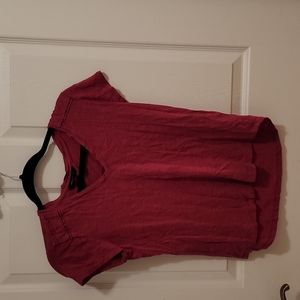 Banana Republic Magenta Short Sleeve Shirt Size XS